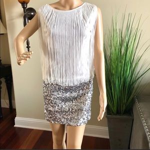 FRINGE & SEQUENCE DRESS
